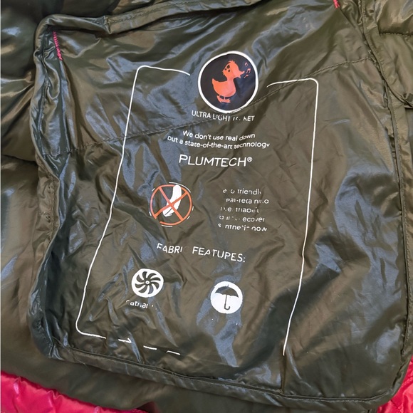 Save the Duck x Disney, a Donald & Daisy Collection Red Puffer Jacket - Picture 12 of 14